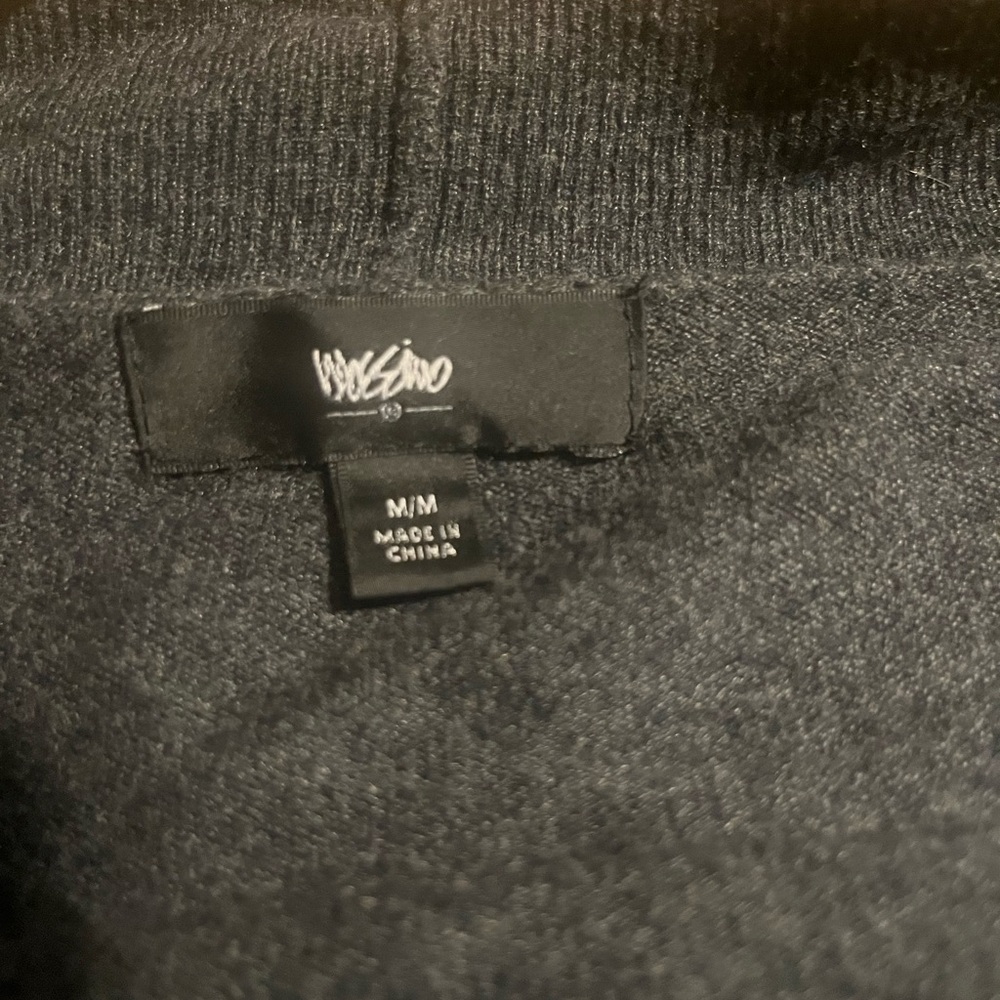 Grey n blue sweater size Medium